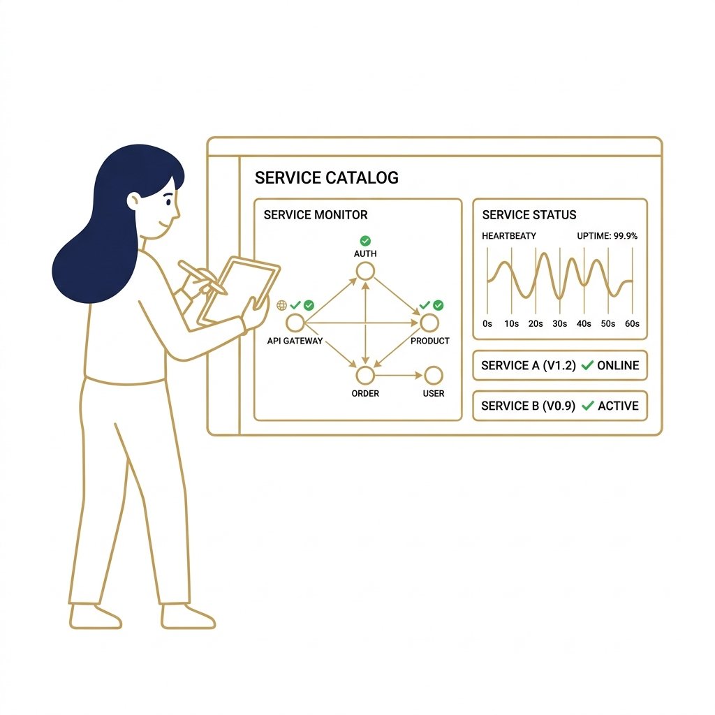 Live Software Catalog Registration